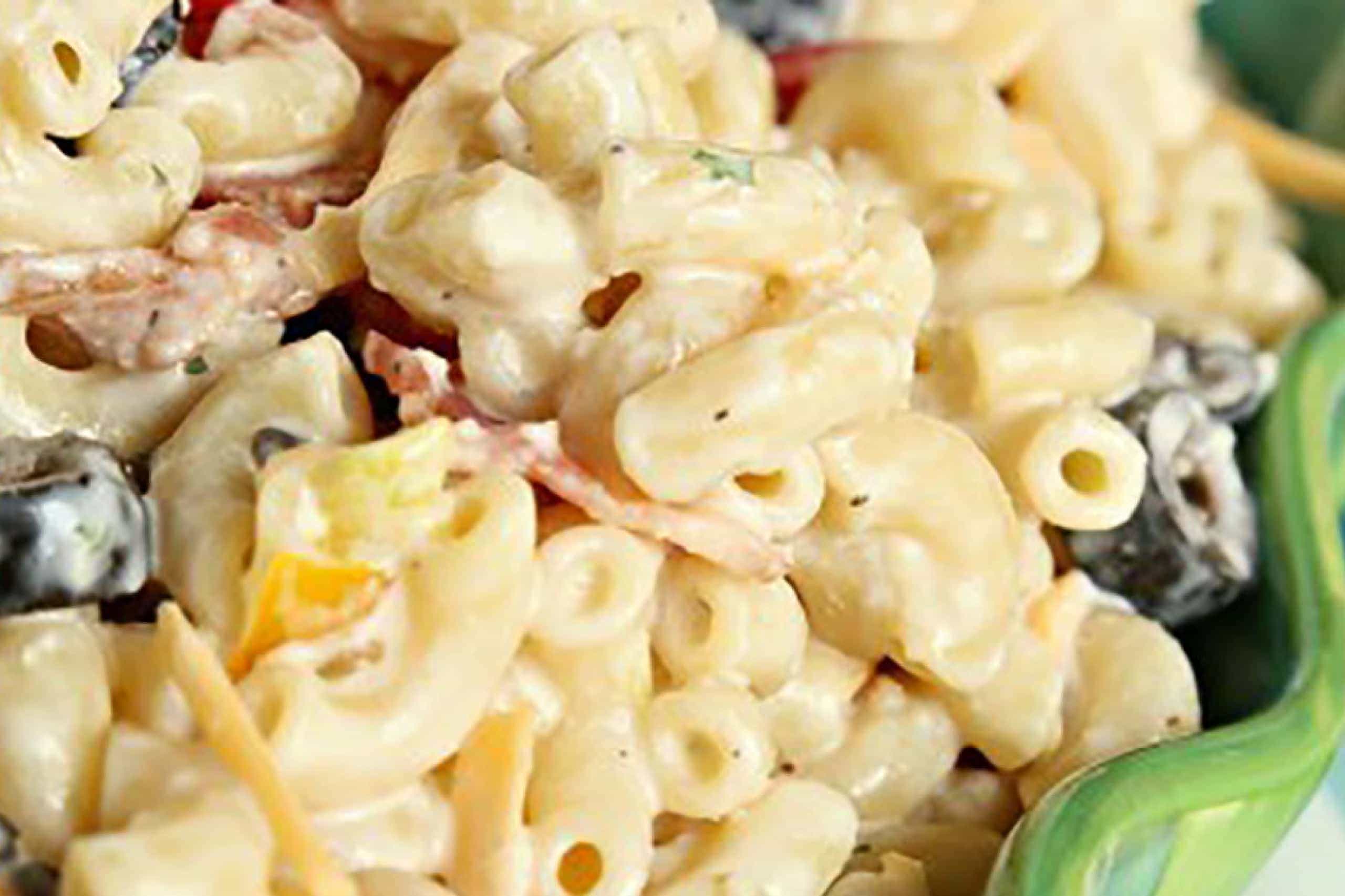 Secret to Perfect Bacon Ranch Pasta Salad: Crispy Bacon & Sharp Cheddar